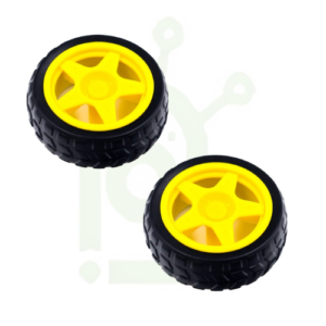 Combo - BO Wheel for Robotic Car (2 Pieces)